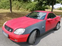 Gebraucht Mercedes SLK230 197 PS (144 kW) 1997 Rot Cabrio