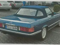 Gebraucht Mercedes SL300 179 PS (131 kW) 1986 Blau Cabrio
