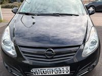 Gebraucht Opel Corsa 80 PS (58 kW) 2008 Schwarz Kleinwagen