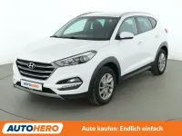Gebraucht Hyundai Tucson Advantage 177 PS (130 kW) 2017 Weiß SUV