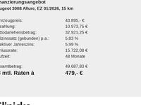 Neu Peugeot 3008 Allure 195 PS (143 kW) 2026 Schwarz SUV