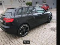 Gebraucht Audi A3 Sportback 160 PS (117 kW) 2008 Schwarz Kleinwagen
