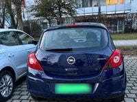 Gebraucht Opel Corsa 69 PS (50 kW) 2012 Blau Kleinwagen