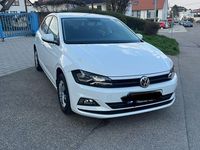 Gebraucht VW Polo Trendline 75 PS (55 kW) 2018 Weiß Kleinwagen