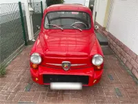 Gebraucht Fiat 600D Abarth 59 PS (43 kW) 1967 Rot Coupé