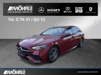 Gebraucht Mercedes C300 AMG line 265 PS (194 kW) 2023 Rot Kombi