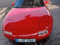 Gebraucht Mazda MX5 116 PS (85 kW) 1990 Rot Cabrio
