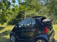 Gebraucht Smart ForTwo Cabrio Pure 41 PS (30 kW) 2003 Schwarz Cabrio