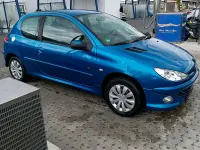 Gebraucht Peugeot 206 72 PS (52 kW) 2007 Blau Coupé