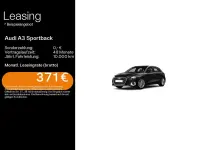 Używany Audi A3 Advanced 150 KM (110 kW) 2022 Czarny Sedan/Limuzyna