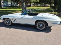 Gebraucht Corvette C2 349 PS (256 kW) 1966 Weiß Cabrio