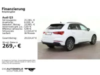 Gebraucht Audi Q3 S-Line 245 PS (180 kW) 2021 Gletscherweiß metallic SUV