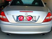 Gebraucht Mercedes SLK350 272 PS (200 kW) 2004 Silber Cabrio