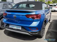 Gebraucht VW T-Roc Cabriolet Goal 116 PS (85 kW) 2025 Ravennablau metallic schwarz Cabrio