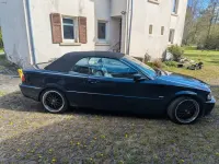 Gebraucht BMW 325 Cabriolet Sport Line 192 PS (141 kW) 2002 Blau Cabrio