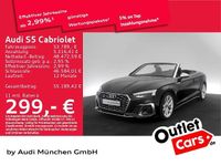 Gebraucht Audi S5 Cabriolet Ambiente 354 PS (260 kW) 2024 Mythosschwarz metallic Cabrio