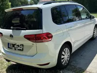 Gebraucht VW Touran Comfortline 150 PS (110 kW) 2017 Weiß Van / Kleinbus