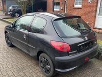 Gebraucht Peugeot 206 60 PS (44 kW) 2007 Schwarz Kleinwagen