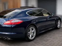 Gebraucht Porsche Panamera 4S 400 PS (294 kW) 2010 Blau Limousine