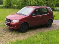 Gebraucht Suzuki Ignis 83 PS (61 kW) 2002 Rot Kleinwagen