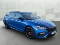 Usata Skoda Octavia RS 200 CV (147 kW) 2022 Blu Station wagon