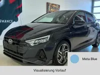 Neu Hyundai i20 N Line 99 PS (72 kW) 2025 (meta blue pearl/blau) Kleinwagen