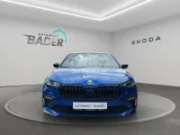 Gebraucht Skoda Scala Monte Carlo 150 PS (110 kW) 2024 Raceblau metallic Kleinwagen
