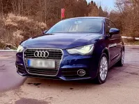 Brugt Audi A1 Ambition 105 HK (77 kW) 2010 Blå Hatchback