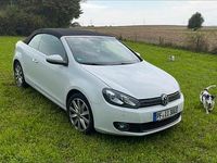 Gebraucht VW Golf Cabriolet 140 PS (102 kW) 2012 Weiß Cabrio