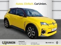 Gebraucht Renault 5 E-Tech Komfort 110 kW (150 PS) 2025 Pop yellow!, black pearlschwarz metallic Limousine