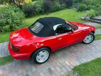 Gebraucht Mazda MX5 116 PS (85 kW) 1989 Rot Cabrio