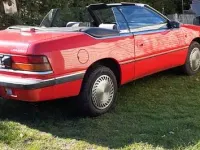 Gebraucht Chrysler Le Baron 136 PS (100 kW) 1993 Rot Cabrio