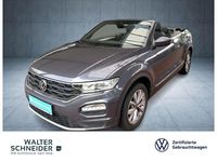Gebraucht VW T-Roc Cabriolet Style 110 PS (80 kW) 2021 Rauchgrau metallic (metallic) Cabrio