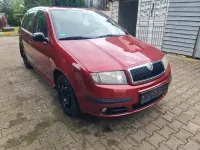 Gebraucht Skoda Fabia 64 PS (47 kW) 2005 Rot Kleinwagen