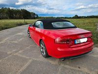 Gebraucht Audi A5 Cabriolet S-Line 211 PS (155 kW) 2010 Rot Cabrio