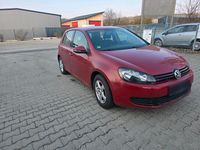 Gebraucht VW Golf VI 80 PS (58 kW) 2009 Rot Kleinwagen