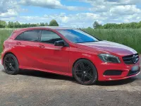 Gebraucht Mercedes A180 AMG 122 PS (89 kW) 2015 Rot Limousine