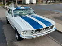 Gebraucht Ford Mustang 230 PS (169 kW) 1968 Weiß Coupé