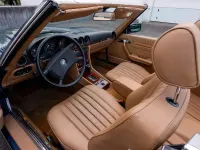 Gebraucht Mercedes SL420 218 PS (160 kW) 1986 Blau Cabrio