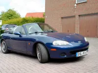 Używany Mazda MX5 110 KM (80 kW) 2002 Niebieski Kabriolet