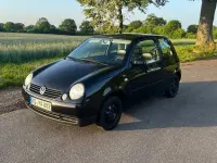 Gebraucht VW Lupo 50 PS (36 kW) 2002 Schwarz Kleinwagen