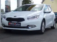 Gebraucht Kia Ceed Attract 99 PS (72 kW) 2014 Weiß Kleinwagen