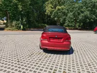 Gebraucht BMW 120 Cabriolet Sport Line 170 PS (125 kW) 2008 Rot Cabrio