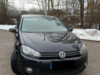Gebraucht VW Golf VI 2010 Schwarz Kleinwagen