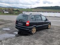 Gebraucht Opel Zafira 125 PS (91 kW) 2001 Schwarz Van / Kleinbus