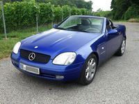Gebraucht Mercedes SLK230 193 PS (141 kW) 2000 Blau Cabrio