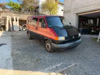 Gebraucht VW T4 105 PS (77 kW) 1997 Rot Van