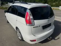Gebraucht Mazda 5 Exclusive 145 PS (106 kW) 2009 Weiß Van / Kleinbus