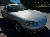 Occasion Mazda MX5 110 ch (80 kW) 2001 Argent Cabriolet