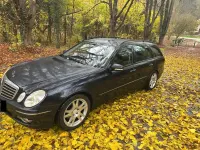 Używany Mercedes E320 Avantgarde 224 KM (164 kW) 2008 Niebieski Sedan/Limuzyna